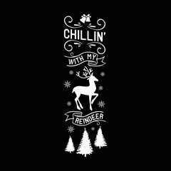 Chillin with my reindeer white