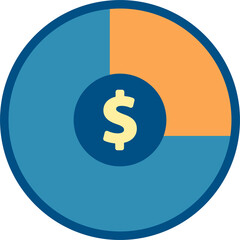 money flat icon design