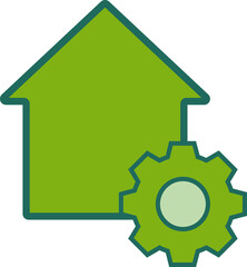 setting house icon