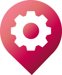 setting location gradient icon