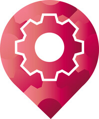 setting location gradient icon