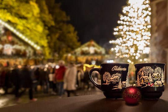 Besuch auf dem Weihnachtsmarkt