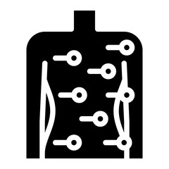 back acupuncture medical spa treatment icon