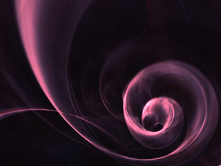 abstract chaotic fractal background 3D rendering illustration