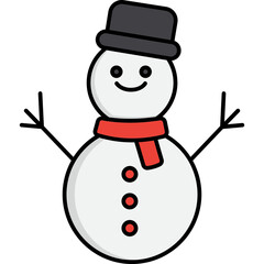 Snowman which can easily modify or edit

