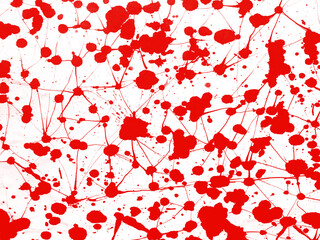 イメージ背景：飛び散るインク　飛沫　テクスチャ　イラスト素材 A03