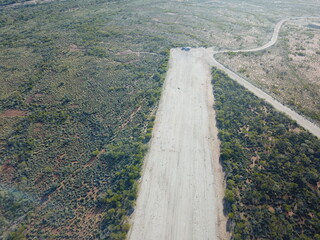WW2 airfield, Corunna Downs, Marble Bar, Western Australia.