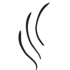 hot steam vector doodle