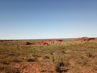 Granite outcrop near Marble Bar, Western Australia.