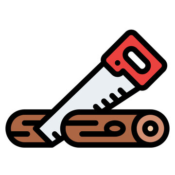 recommend clip art: sawing wood saw activity icon