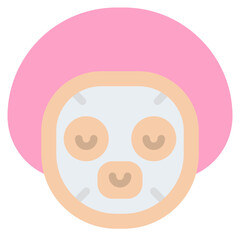 facial treatment relax spa activity icon