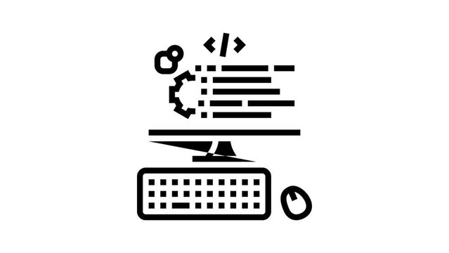 user-written software line icon animation