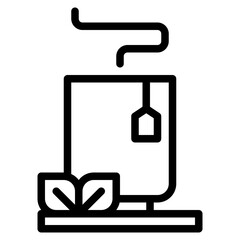 tea time tea hot drink activity icon