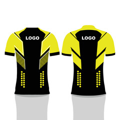 Esport Jersey or Gaming Tshirt Design Template, gamers uniform with short sleeve