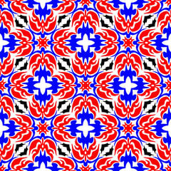 seamless pattern with flowers, seamless pattern, pattern design in three color