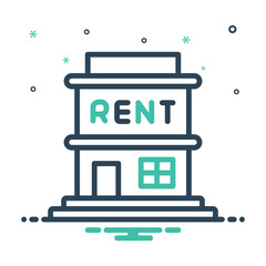 Mix icon for rentals