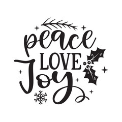 Peace love joy