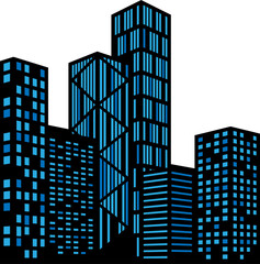 Obraz premium Buildings PNG
