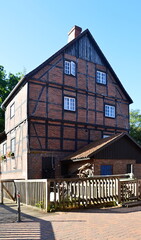 Historical Water Mill in the Village Wienhausen, Lower Saxony