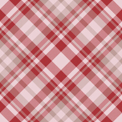 Plaid pattern vector. Check fabric texture. Seamless textile design for clothes, paper print.