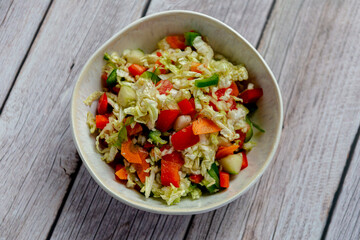 Salad in a bowl