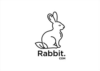 rabbit logo design