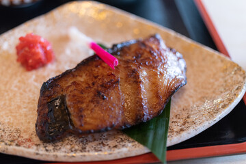 魚の照り焼き