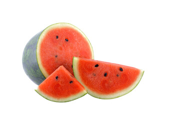  fresh watermelon on transparent png