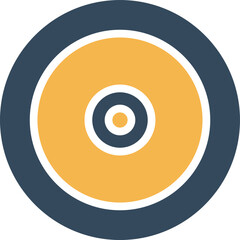 Dvd Disk Vector Icon
