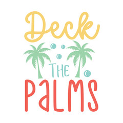 Deck the palms