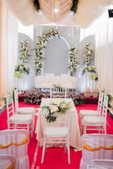 wedding table setting