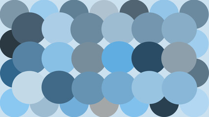 blue pattern with circles sa a background
