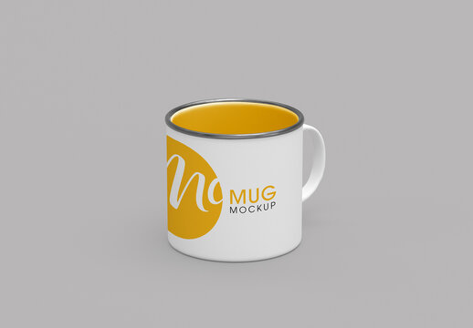 Isolated Mug Mockup
