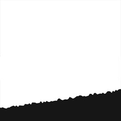 Black And Gold Footer Icon Vector