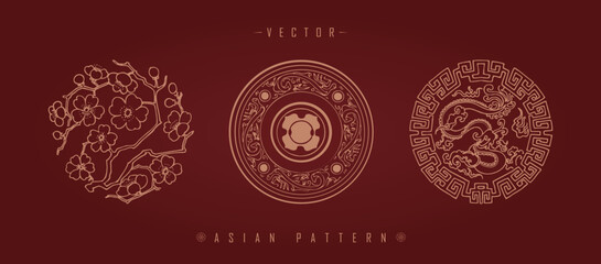 Chinese traditional decorative pattern