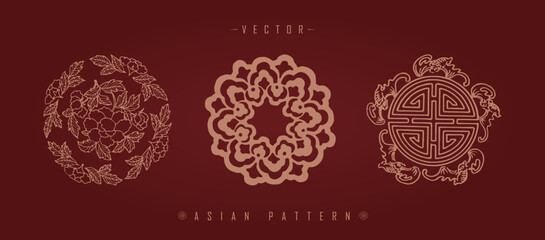 Chinese traditional decorative pattern