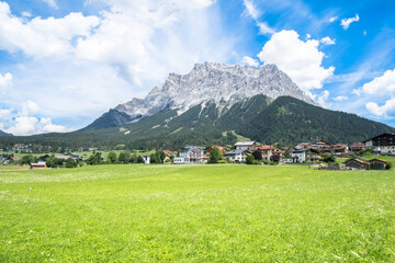 Fototapeta na wymiar Zugspitze in Bavaria, Germany