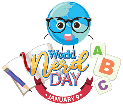 World Nerd Day Banner Design