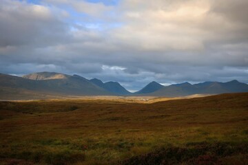 Fototapeta premium Scenic view of Scottish Highlands near Kinlochleven, Scotland