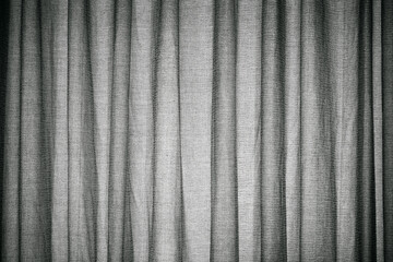 color grey closed curtain use for background