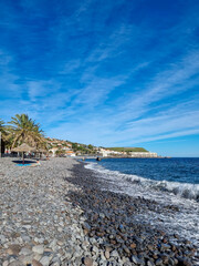 vista della città di santa cruz madeira