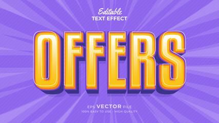 Super promo for big sale typography premium editable text effect