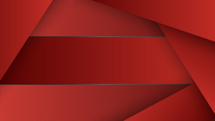 Abstract red background with metal texture and line texture