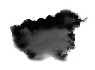 Black cloud o transparent png