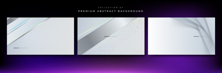 Abstract white background with vector abstract gray geometric triangle background. Vector abstract graphic design banner pattern presentation background wallpaper web template.