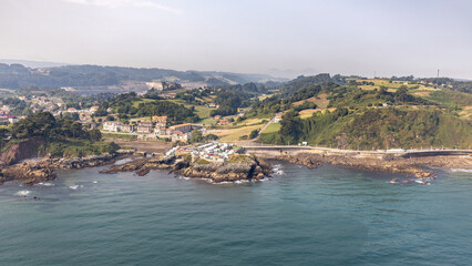 Vista aerea de Perlora desde el aire