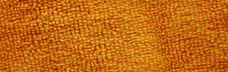 background with orange kitchen towel