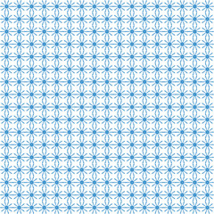 seamless pattern with blue  snowflake