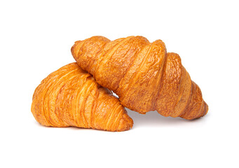 Croissant isolated on white background