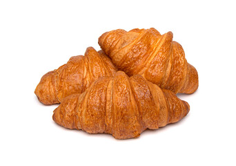 Croissant isolated on white background